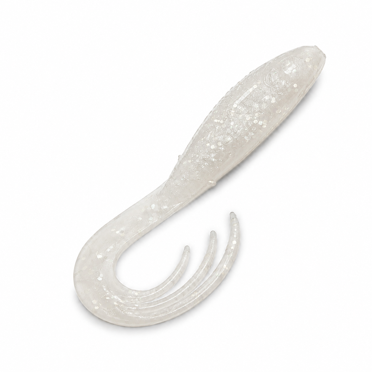 Wizard Sleeve EFP Panfish Soft Plastic in Pearl by Panfish Slayers
