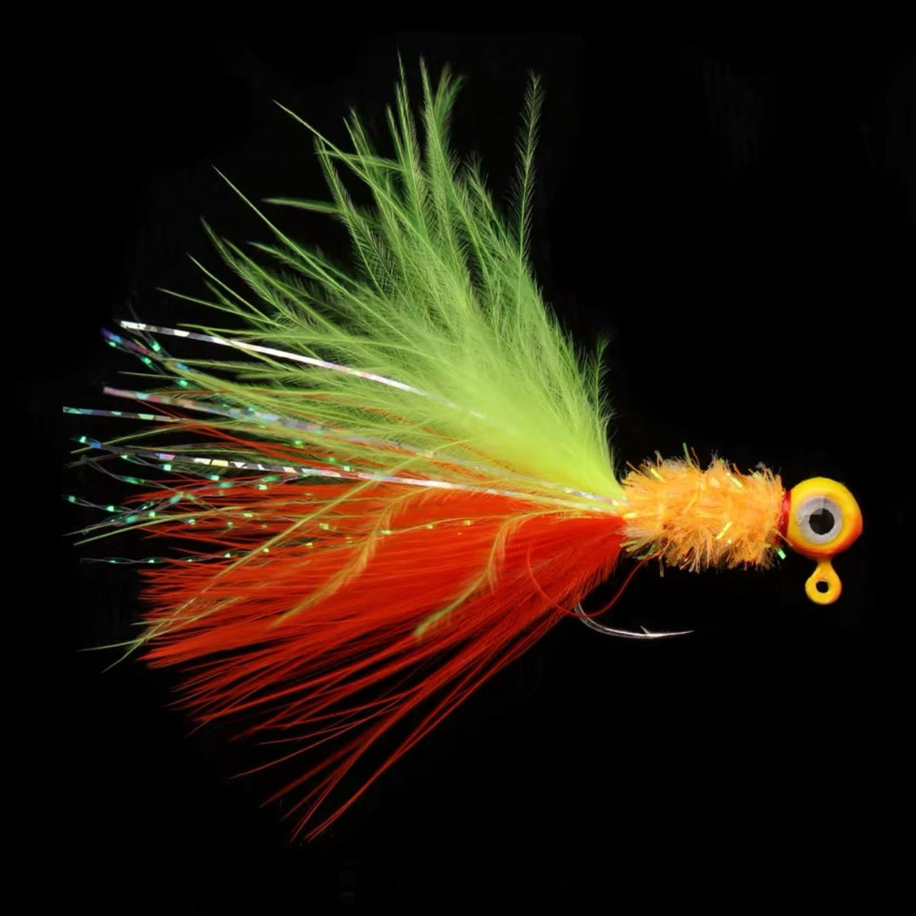 fish hair fishing lure making PFS Hair Jigs – Panfish Slayers