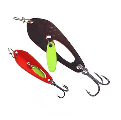 Jack Knife Ice Fishing Spoon in Goby by Panfish Slayers