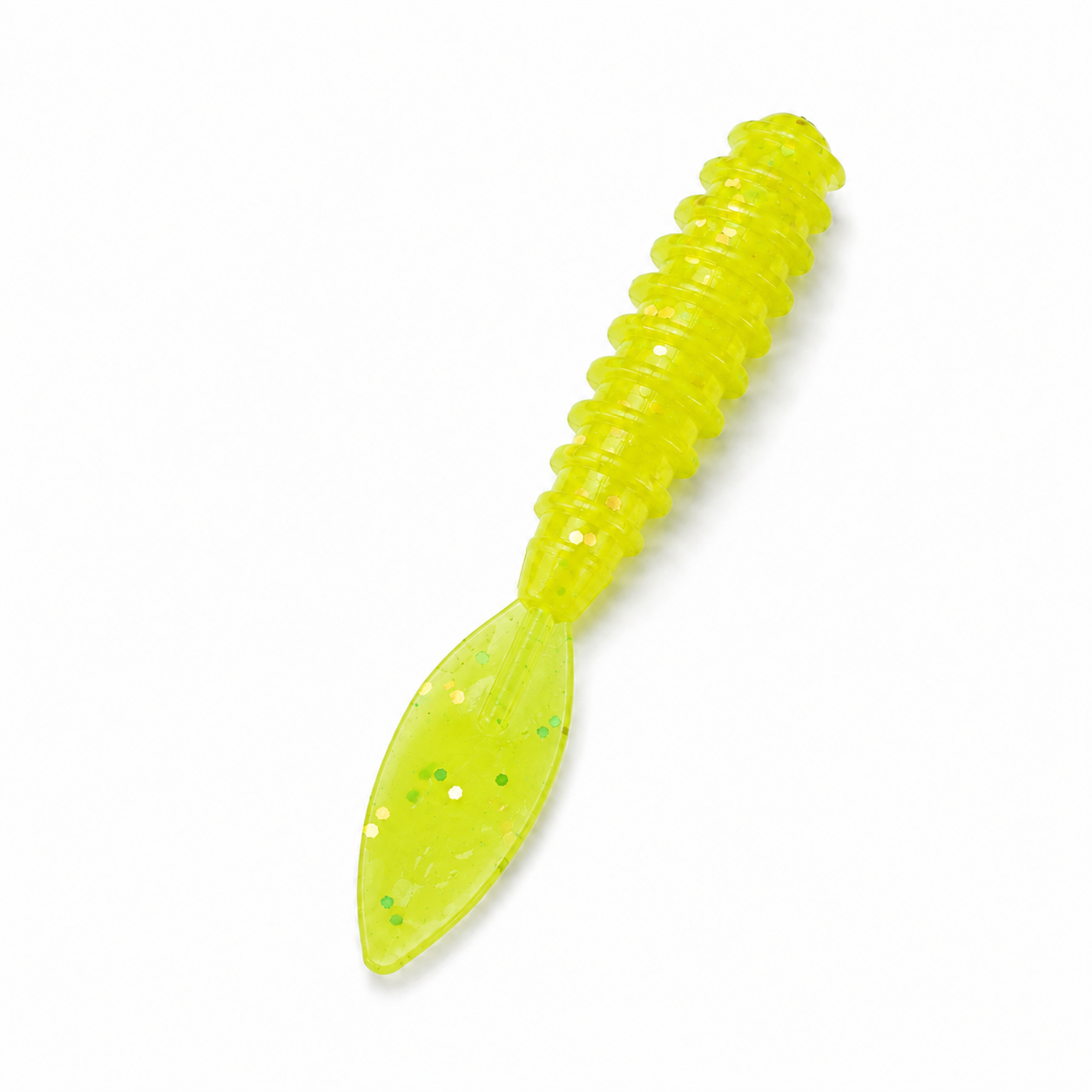 Beaver Tail 1.5-Inch EFP panfish bait in Highlighter by Panfish Slayers