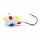 Confetti Bread glow tungsten ice jig by Panfish Slayers