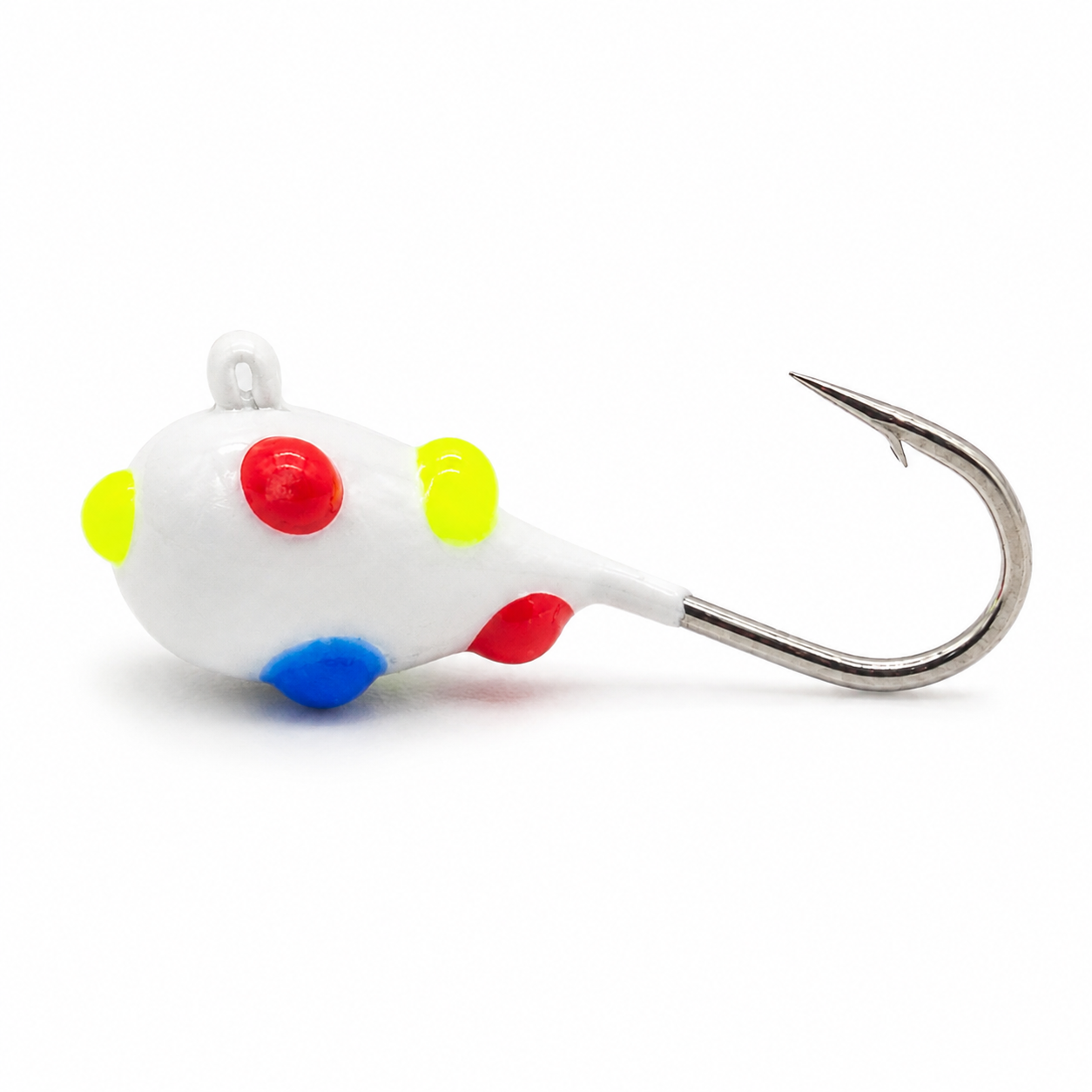 Confetti Bread glow tungsten ice jig by Panfish Slayers