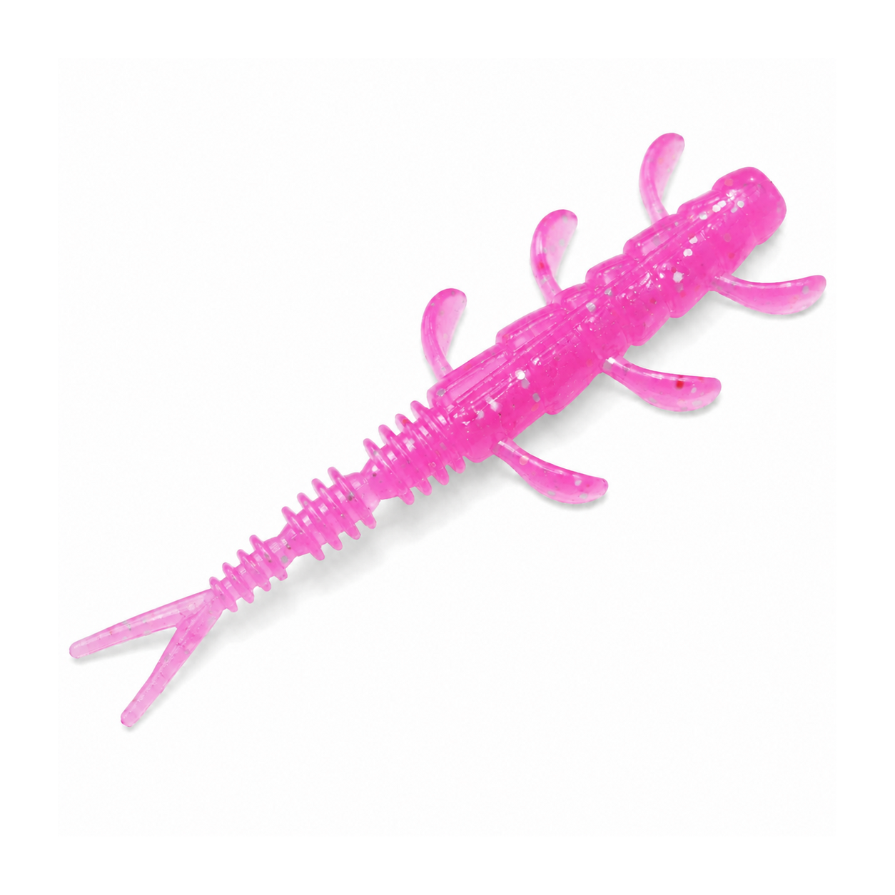 2-Inch Minnopede Panfish Soft Plastic in Bubble Yum by Panfish Slayers