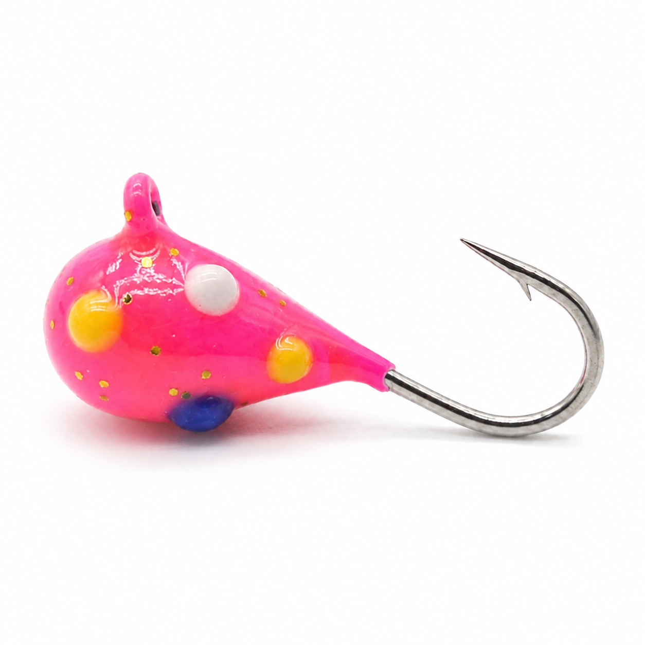 Nebula glow tungsten ice jig by Panfish Slayers