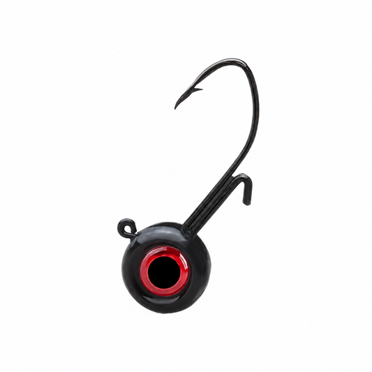 Pill Jig for crappie and panfish in Black by Panfish Slayers
