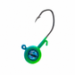 Pill Jig for crappie and panfish in Blue Lime by Panfish Slayers