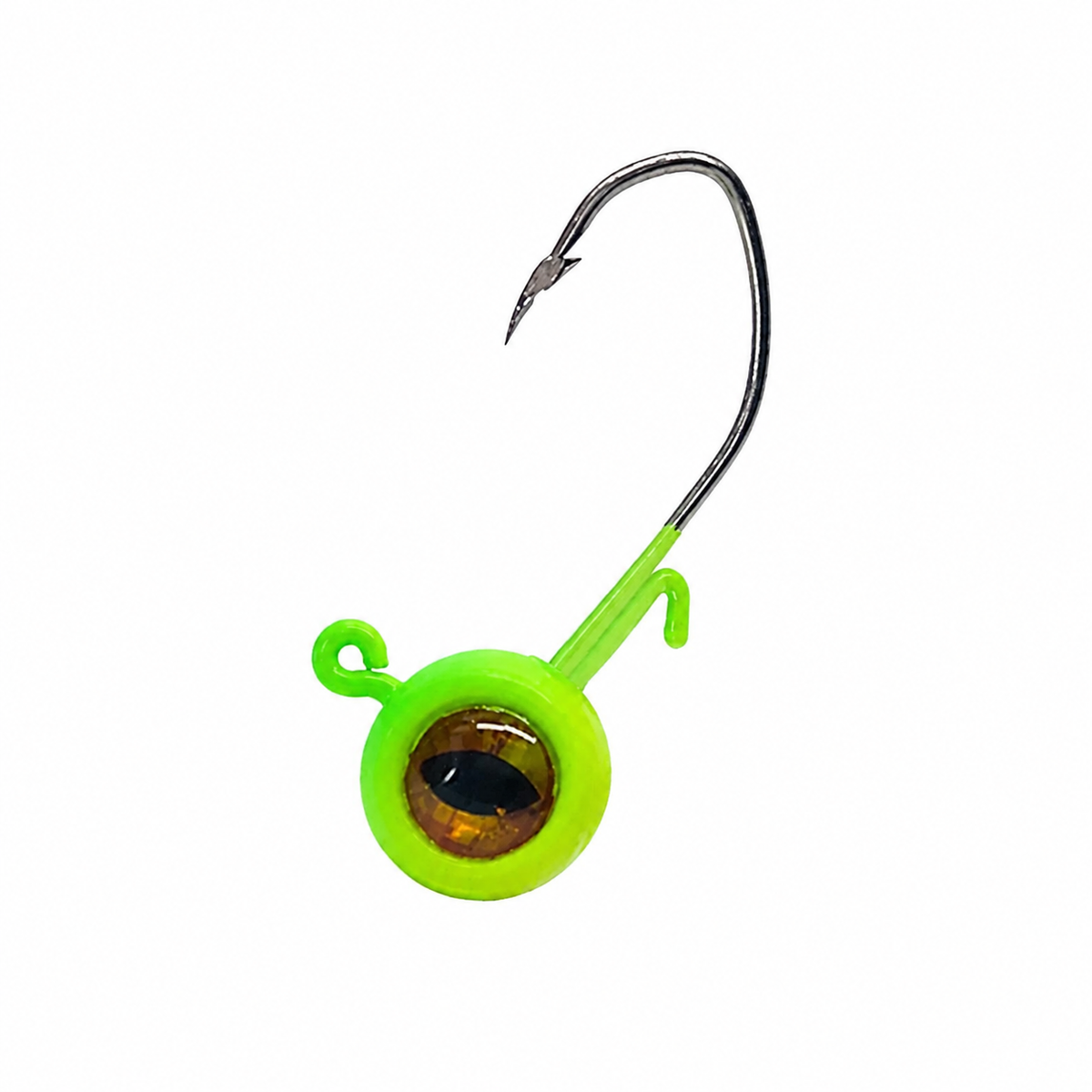 Pill Jig for crappie and panfish in Lemon Lime by Panfish Slayers