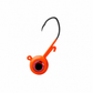 Pill Jig for crappie and panfish in Orange by Panfish Slayers