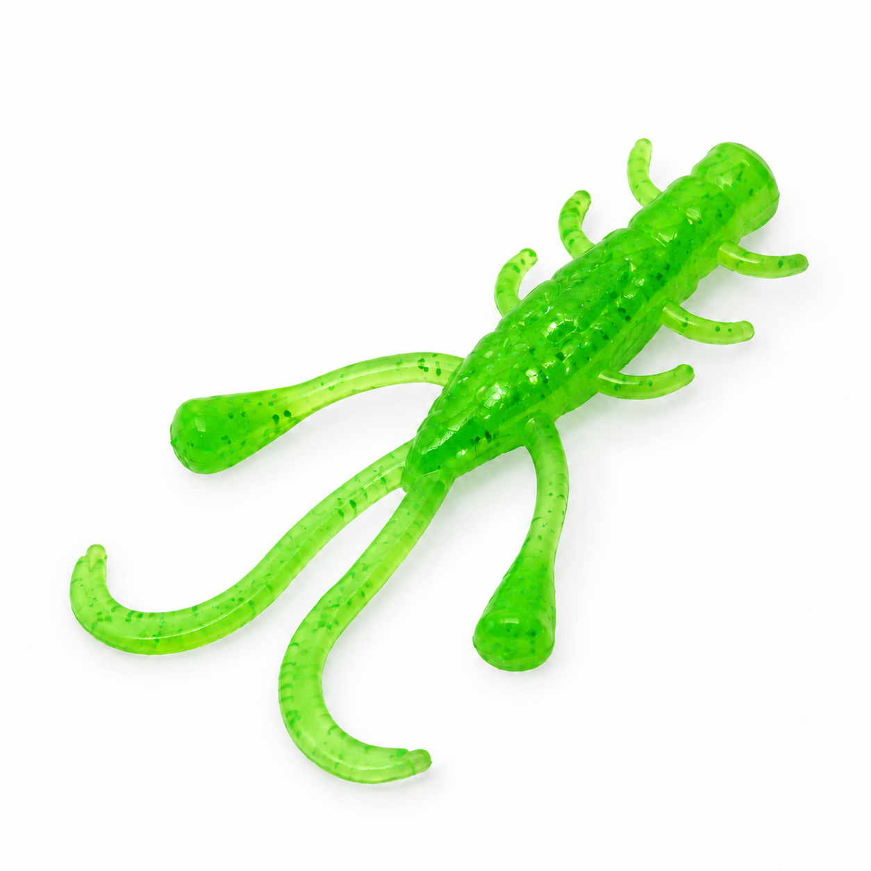 Terminator Bug EFP Panfish Bait in Portal Gun Green by Panfish Slayers