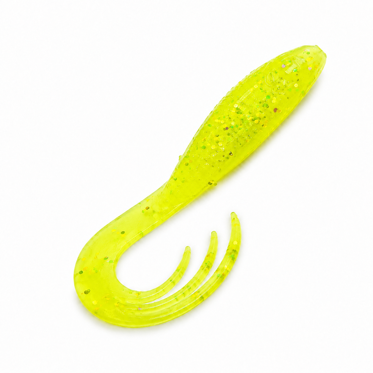 Wizard Sleeve EFP Panfish Soft Plastic in Highlighter by Panfish Slayers